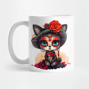 Dia de los Muertos Cat #3 Mug